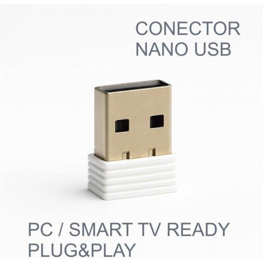 Teclado SilverHT Ultrafino inalámbrico multidispositivo Bluetooth y 2.4G QWERTY español