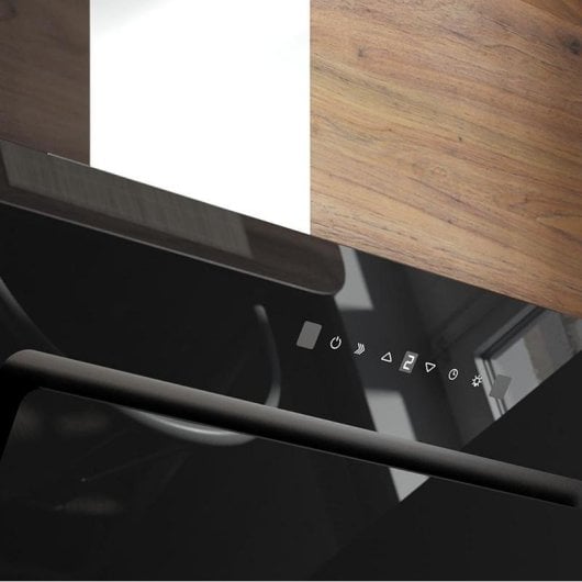 Campana extractora Bolero Flux DT 908002 Decorativa 90cm con control táctil y filtros de carbono