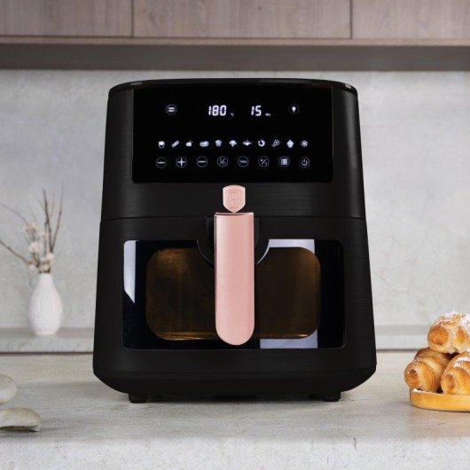 Freidora de Aire Berlinger Haus Black Rose 8L 1650W Control Digital