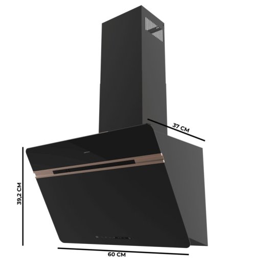 Campana extractora Cecotec Bolero Flux DT 607500 Recirculación 60cm con WiFi y control gestual