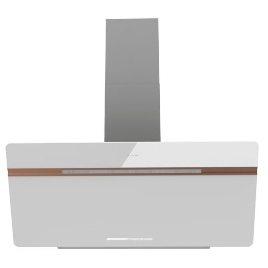 Hotte aspirante Bolero Flux DT 907500 90cm Recirculation avec WiFi et contrôle tactile, design moderne