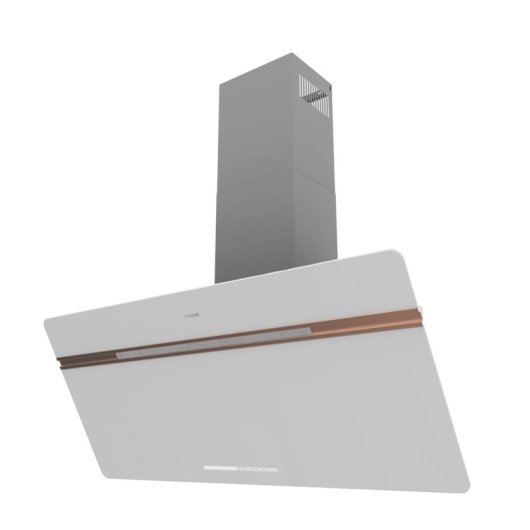 Hotte aspirante Bolero Flux DT 907500 90cm Recirculation avec WiFi et contrôle tactile, design moderne