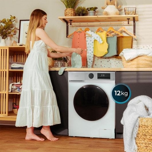 Lavadora Bolero DressCode 12450 Inverter Carga Frontal 12Kg 1400rpm A-20% Blanca
