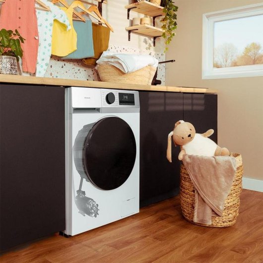 Máquina de Lavar Roupa Bolero DressCode 10450 10 Kg 1400rpm A-10% Branco Inverter Plus