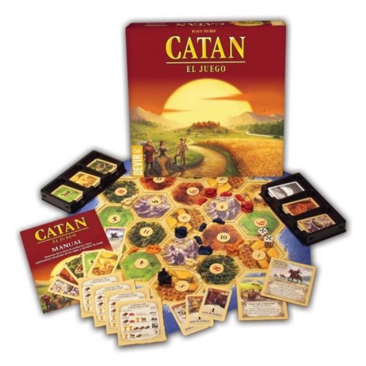 Jogo de tabuleiro Devir CATAN Estratégia Multijogador 10+ anos