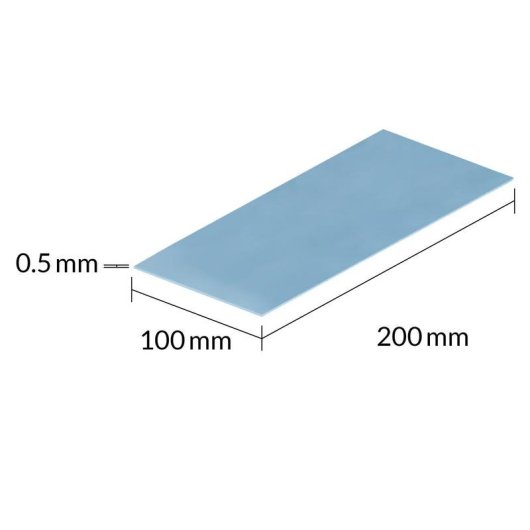 Parche thermique Arctic Tp-3 200 x 100 x 0.5 mm (pack 2)