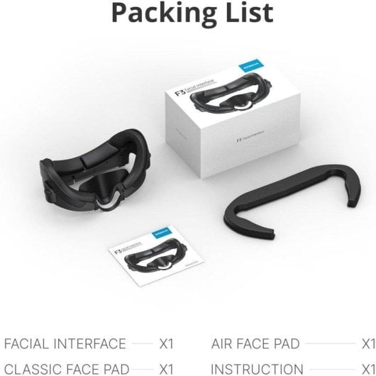 Interfaccia facciale BOBOVR F3 per Quest 3