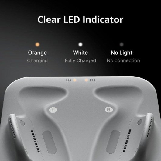 Estación de carga inalámbrica BOBOVR CD3 para Meta Quest 3/3S