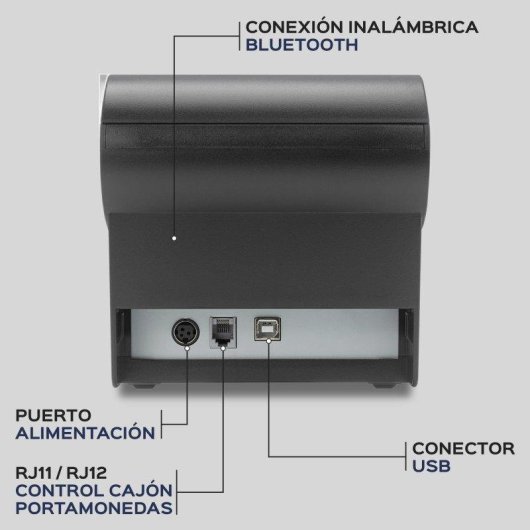 Impressora Térmica POS6 UNYKAch com USB + Bluetooth