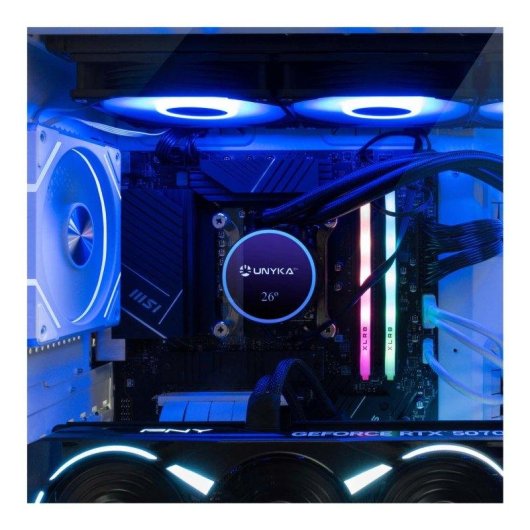 Refrigeración Líquida UNYKAch AquaStorm Neo 360 393mm 3 Ventiladores ARGB