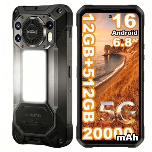 Oukitel WP61 5G 12GB 512GB 6.8" Negro