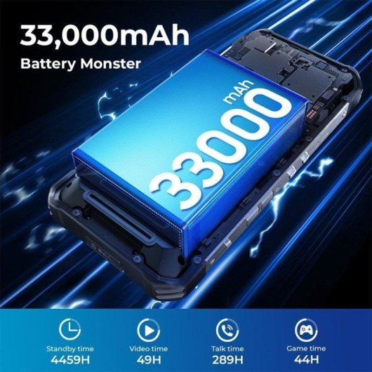 Oukitel WP100 Titan 5G 12GB 512GB 6.8" Negro