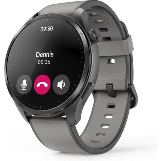 Hama Smartwatch 9000 Bluetooth GPS 36mm AMOLED Antracita IP68 SpO2 Pulsómetro Sueño