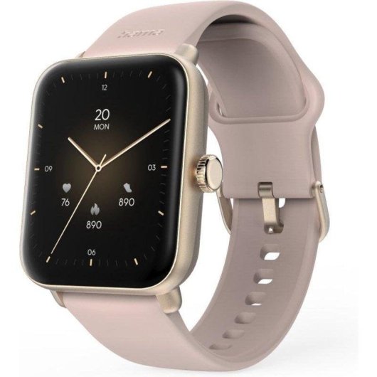 Hama 6010 Bluetooth GPS 44mm Schermo TFT Rosa Resistente Acqua IP68 SpO2 Pulsometro