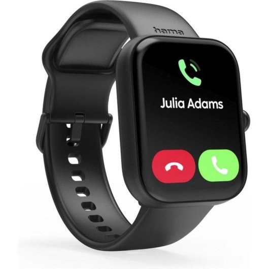 Hama 5000 Bluetooth 47mm TFT Negro Unisex IP68 SpO2 Pulsómetro Monitor Sueño