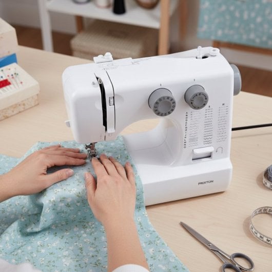 Macchina da Cucire Portatile Prixton P135 (45 Punti)
