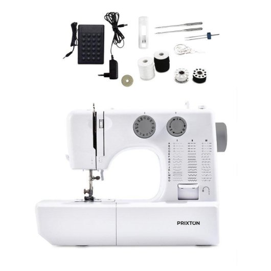 Máquina de Coser Portátil Prixton P135 con 45 Puntadas
