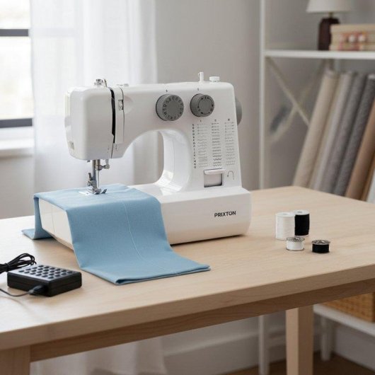 Máquina de Coser Portátil Prixton P135 con 45 Puntadas