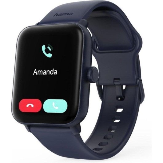 Hama 6010 Bluetooth GPS 44mm TFT Azul Unisex Resistencia Agua IP68 Pulsómetro