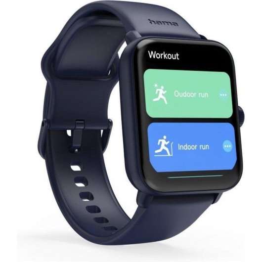 Hama 6010 Bluetooth GPS 44mm TFT Azul Unisex Resistencia Agua IP68 Pulsómetro