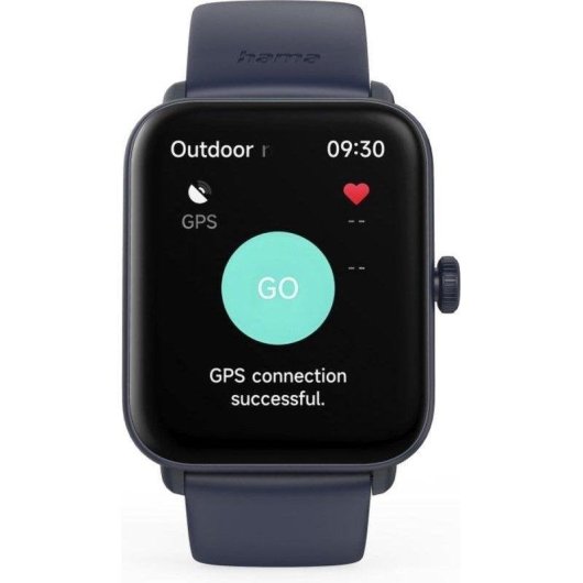 Hama 6010 Bluetooth GPS 44mm TFT Azul Unisex Resistencia Agua IP68 Pulsómetro