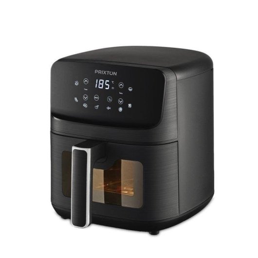 Freidora de Aire Prixton Cook Organics 4,2L 1500W con Pantalla LED y 8 Programas