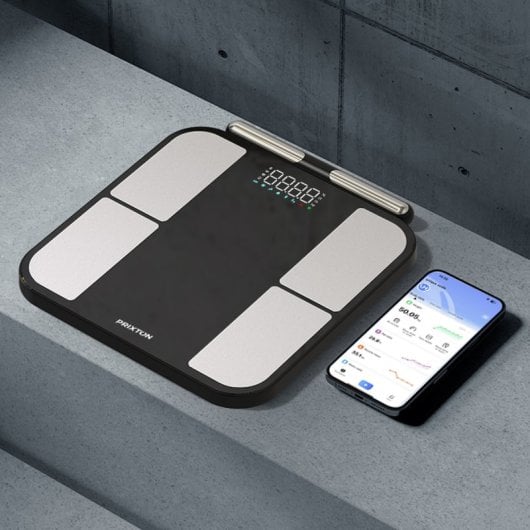 Bilancia Impedenziometrica Prixton BC400 Fino a 180Kg 56 Parametri App Mobile