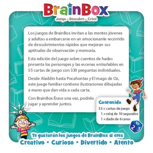 Kartenspiel Asmodee BrainBox Érase una vez Alter 4+