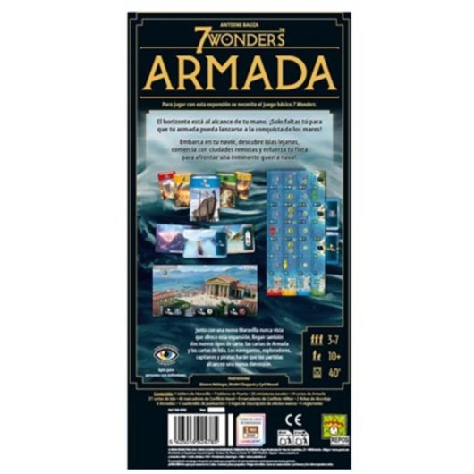 Espansione Asmodee 7 Wonders Armada per Gioco da Tavolo