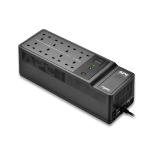 Fonte de Alimentação APC BE500G2-IT 500VA 300W 8 tomadas USB Tipo-A