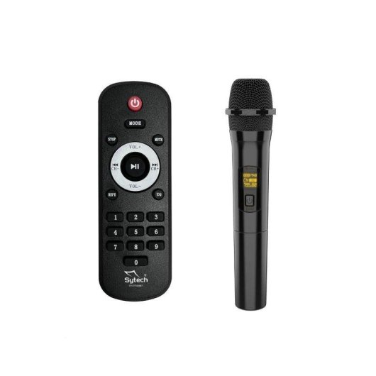 Altavoces Sytech Portátil Bluetooth V5.3 90W con Micrófono y Luces RGB