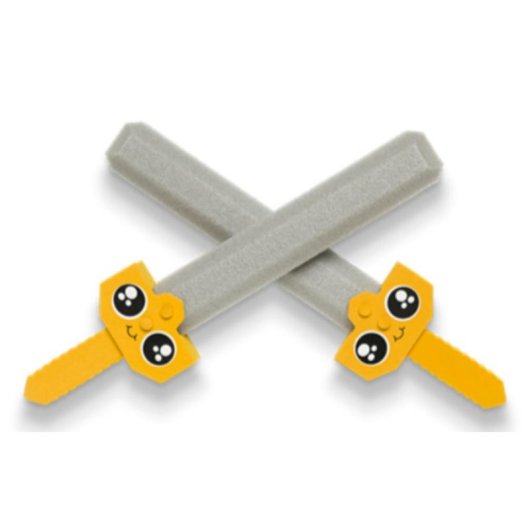 Juego de mesa Asmodee Vamos a pegarnos con espadas de mentira para 3-6 jugadores 20 min