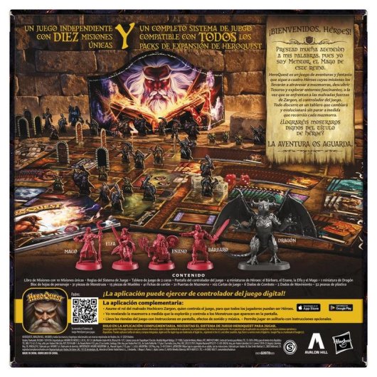 Juego de tablero Avalon Hill HeroQuest First Light Aventuras y Fantasía