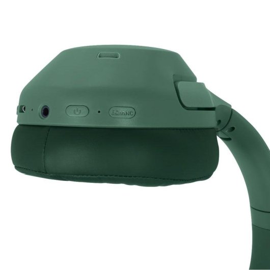 Auriculares Mooov inalámbricos Bluetooth con Cancelación Activa de Ruido, Micrófono y audio espacial Verde reciclado