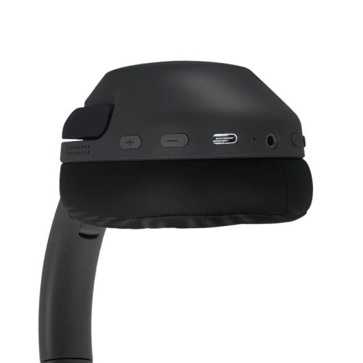 Auriculares Mooov inalámbricos Bluetooth con Cancelación Activa de Ruido, Micrófono y audio espacial, negro