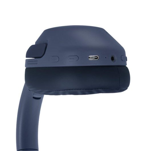 Auriculares Mooov inalámbricos Bluetooth con Cancelación Activa de Ruido, Micrófono y audio espacial Azul