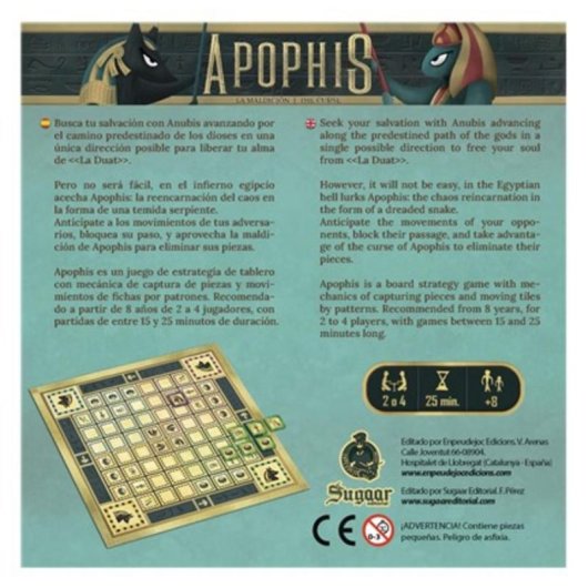 Brettspiel Asmodee Apophis Strategie für 2 bis 4 Spieler