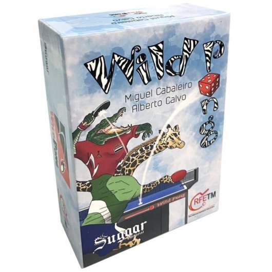 Gioco da tavolo Asmodee Wild Pong per 2-4 giocatori, 25 min di gioco