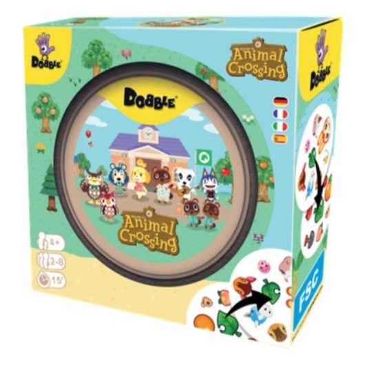 Jeu de cartes Asmodee DOBAC07ML2 Emparejamiento 55 cartes 15 min