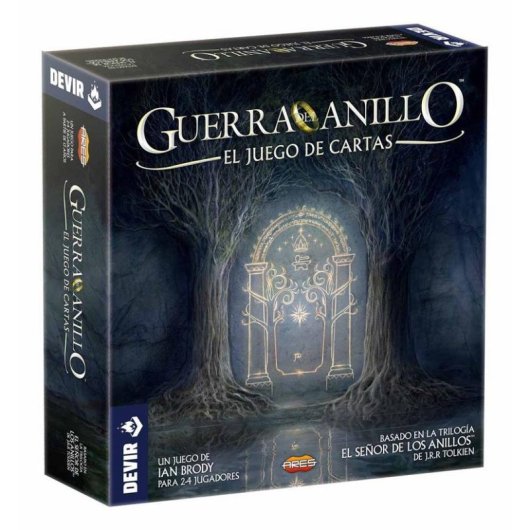 Jogo de cartas Devir Guerra do Anel Estratégia para 2-4 jogadores