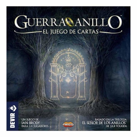 Jogo de cartas Devir Guerra do Anel Estratégia para 2-4 jogadores