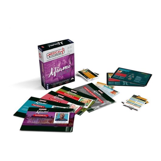 Juego de mesa Devir Medical Mysteries: Miami para 1-4 jugadores, 14+ años, 60 min