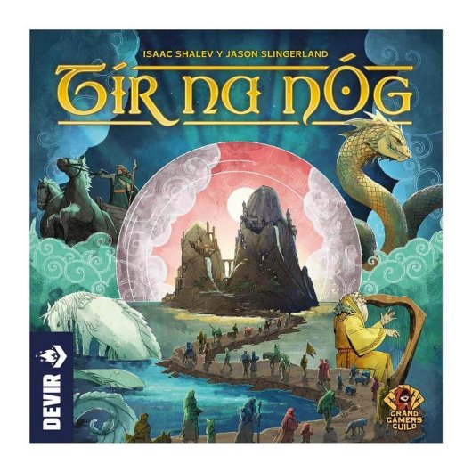 Jogo de tabuleiro Devir Tír na nÓg 1-5 jogadores 45 min +13 anos