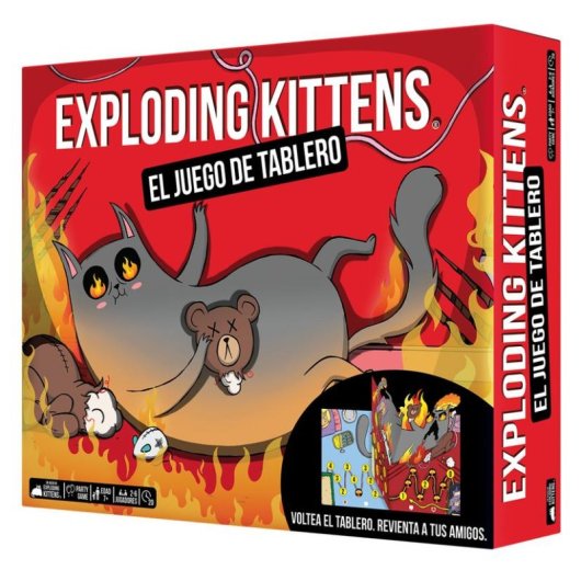 Jeu de plateau Asmodee Exploding Kittens 2-6 joueurs 20 min