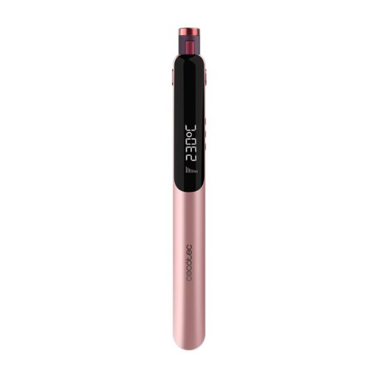 Plancha de Pelo Cerámica Cecotec Lisse Keratin Essence 230ºC 6 Ajustes Autoapagado Bolsa de Viaje Rosa