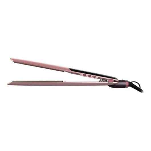 Plancha de Pelo Cerámica Cecotec Lisse Keratin Essence 230ºC 6 Ajustes Autoapagado Bolsa de Viaje Rosa