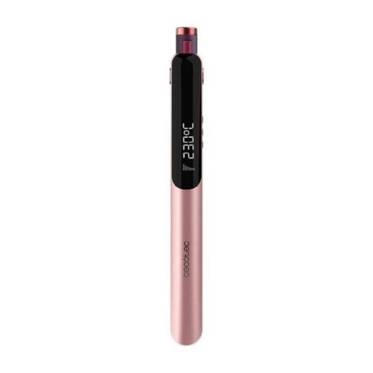 Plancha de Pelo Cerámica Cecotec Lisse Keratin Essence 230ºC 6 Ajustes Autoapagado Bolsa de Viaje Rosa