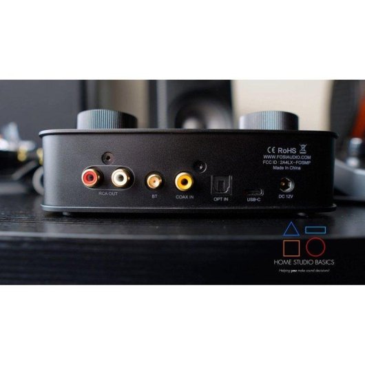 DAC USB Fosi Audio K7 Gaming Hifi con Control de Volumen