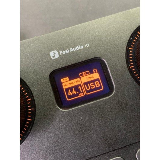 DAC USB Fosi Audio K7 Gaming Hifi con Control de Volumen