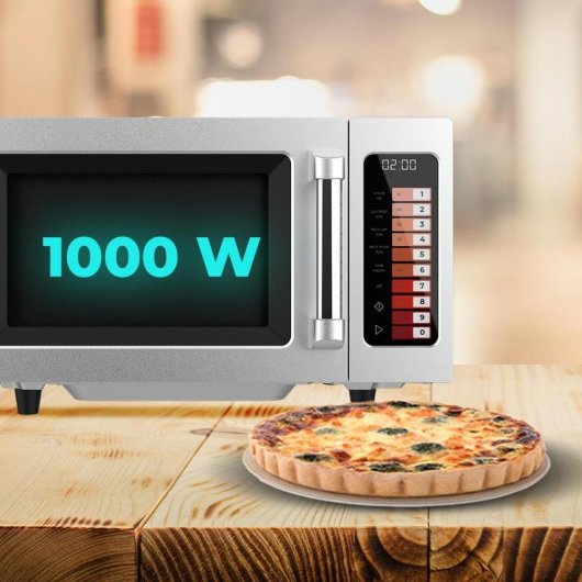 Micro-ondas FlatPro 2500 Touch 25 Litros 1000W com painel tátil e 100 programas